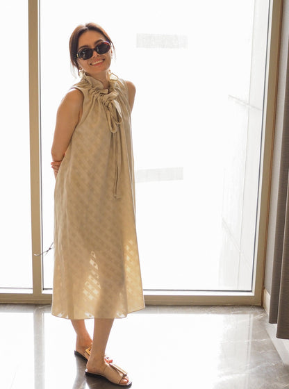 japanese cotton dalia dress